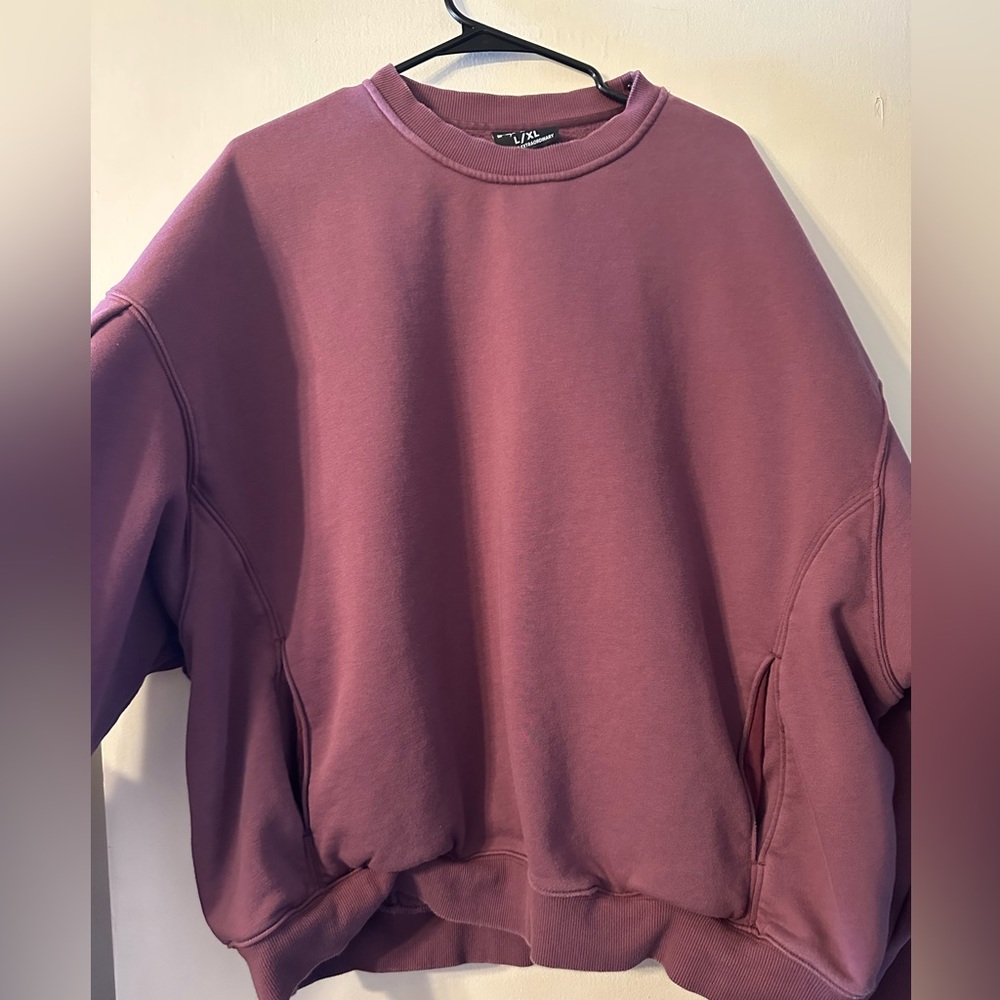 Popflex Brunch sweater in Merlot, size L/XL